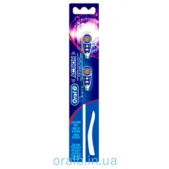 Cross Action 3D White насадки для зубных щеток Oral-B 2 шт.