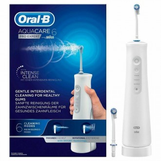 Іригатор портативный Oral-B Aqua Care 6 Pro Expert 2 насадки