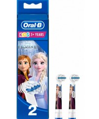 EB10 Frozen II Холодное Сердце Набор детских насадок для зубных щеток Oral-B 2 шт.