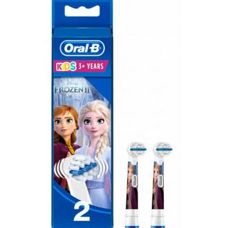 EB10 Frozen II Холодное Сердце Набор детских насадок для зубных щеток Oral-B 2 шт.