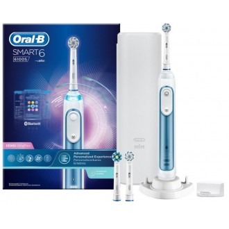 D700 Smart 6100 S Зубна щітка с Bluetooth  Oral-B 3 насадки