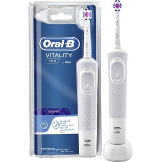 Vitality 3D White D12.513 Зубна щітка Oral-B 2 насадки