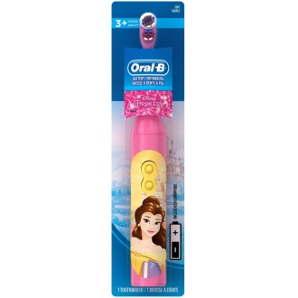 DB3.010 Princess Принцесса Детская электрическая зубная щетка Oral-B на батарейке 1 насадка