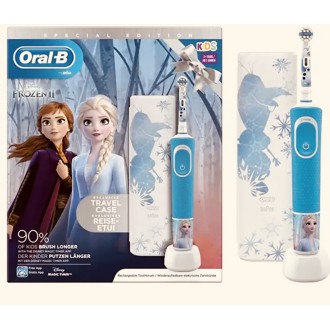 Детская зубная щетка Oral-B Vitality D100  Frozen с футляром