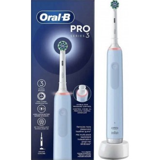 Зубная щетка  Oral-B Pro 3 3000 Blue 3 насадки