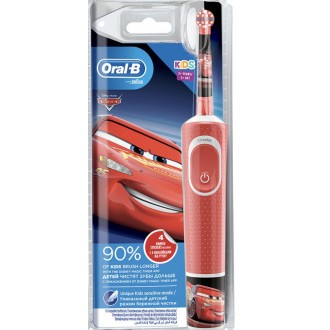 Детская зубная щетка Oral-B Vitality D100 Oral-B Cars Тачки 2 насадки 