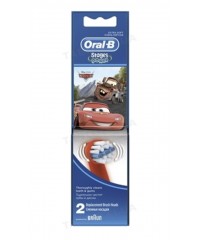 Детские насадки для зубных щеток Oral-B  EB10 Тачки 2 шт.