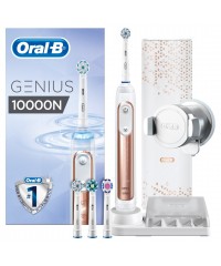 Genius 10000 N Rose Gold зубная щетка Oral-B 4 насадки