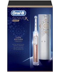 Genius X 20000 Gold Luxe Edition Зубная щетка Oral-B 4 насадки
