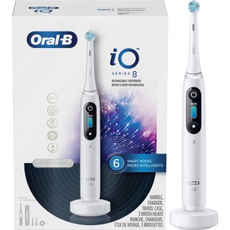 IO Series 8 White Alabaster Зубная щетка Oral-B