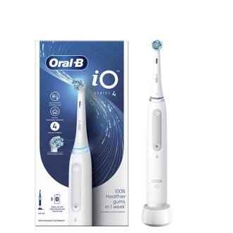 iO Series 4 White Белая Электрическая Зубная щетка Oral-B