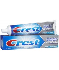 Зубна паста Crest Baking Soda Peroxide Whitening Fresh Mint 161 г.