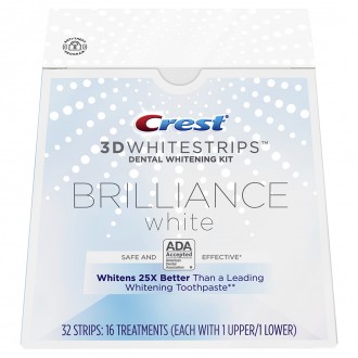Отбеливающие полоски Crest 3D Whitestrips Brilliance White 32 шт.